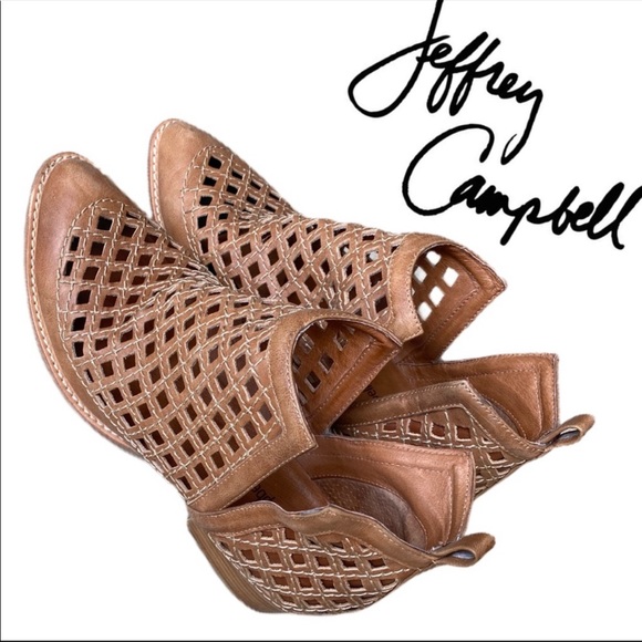 Jeffrey Campbell Targgart Leather Boot in Brown - Picture 9 of 10